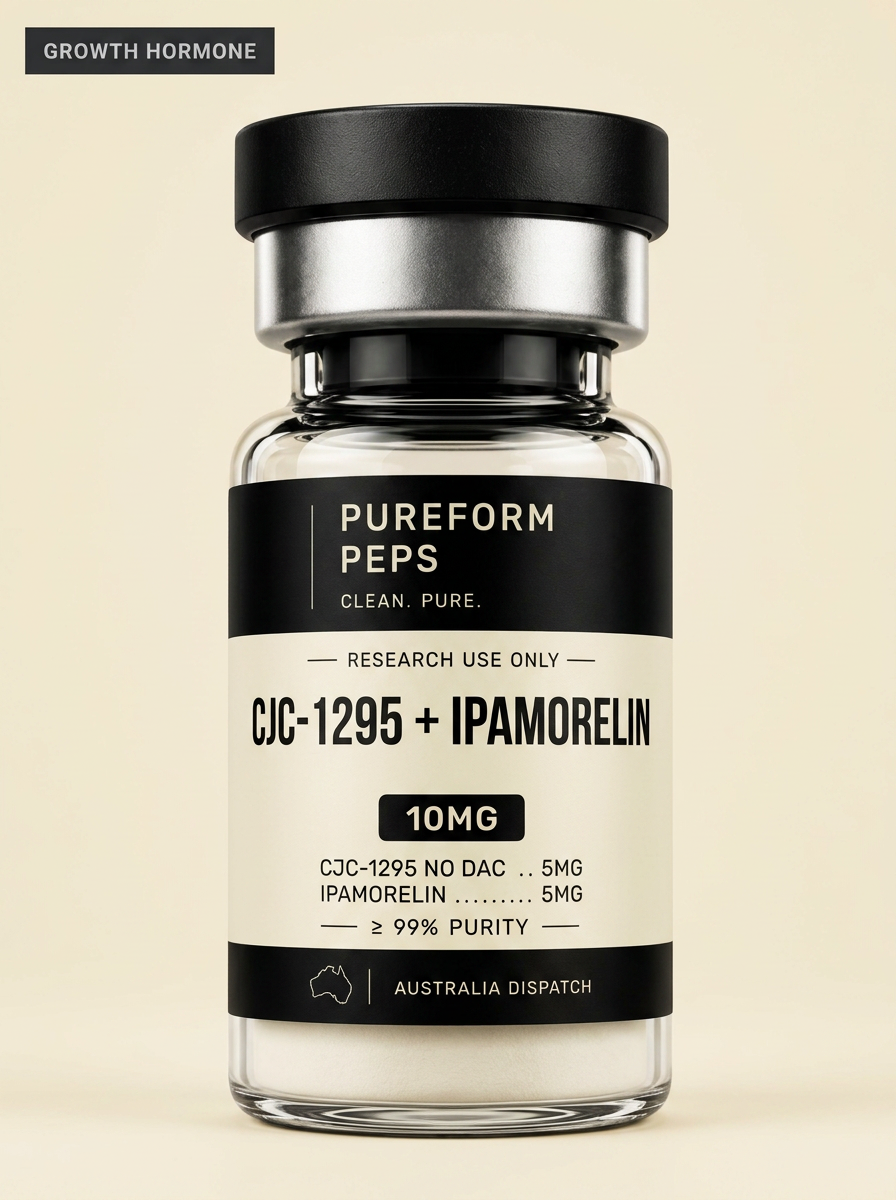 CJC-1295 + Ipamorelin 10mg vial